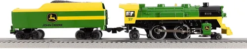 Vista 6 de Lionel John Deere Freight LionChief 5.0 Juego de Tren Eléctrico de Calibre O con Bluetooth y Control Remoto