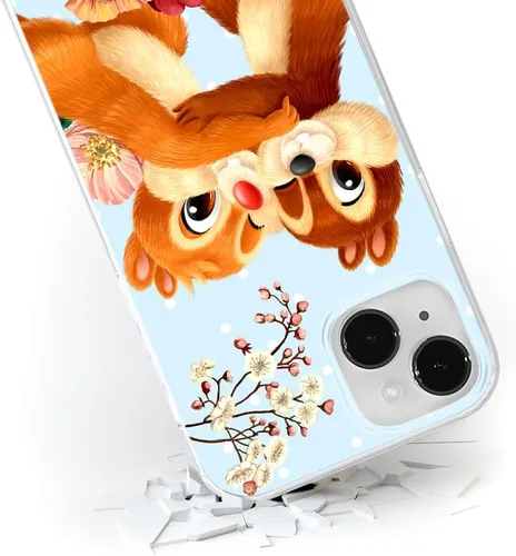 Vista 4 de ERT GROUP Funda de teléfono móvil para Apple iPhone 14 Plus Original y con licencia oficial de Disney Chip & Dale 003 adaptada de manera óptima a