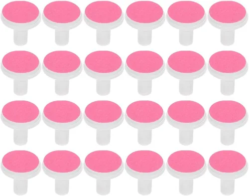 Vista 10 de DOITOOL Almohadillas de repuesto para lima de uñas eléctricas para bebés, 24 cabezales de rectificado de 0.70 pulgadas para recortadora de uñas