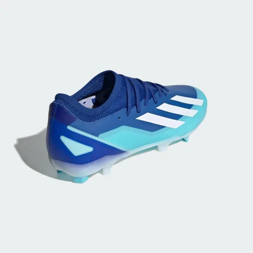 Vista 6 de adidas X Crazyfast.3 - Tenis de fútbol para terreno firme, unisex, color azul rey, ligeros, rendimiento de alta velocidad, fabricados