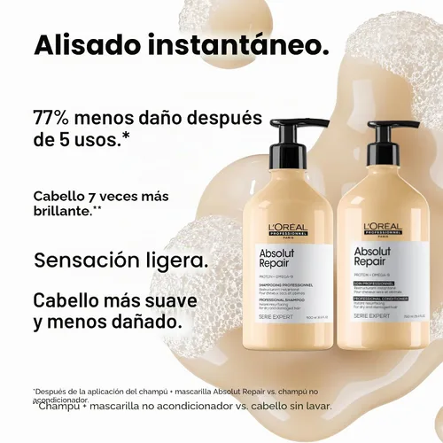 Vista 3 de L'Oréal Professionnel Absolut Repair Champú y Acondicionador Set
