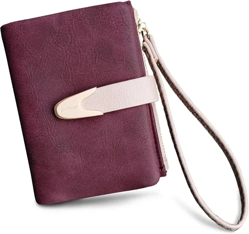 Vista 6 de TOPKULL Carteras para mujer Rfid pequeñas compactas con cremallera y monedero para mujer S