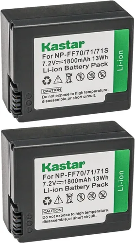 Vista 4 de Kastar Batería NP-FF70 de repuesto para Sony DCR-IP45, DCR-IP45E, DCR-IP5, DCR-IP55, DCR-IP55E, DCR-IP5E, DCR-IP7, DCR-IP7BT, DCR-IP7E, DCR-HC1000