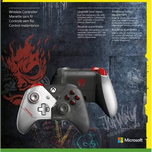 Vista 2 de Xbox One Wireless Controller - Cyberpunk 2077 Limited Edition (EU) Xbox One