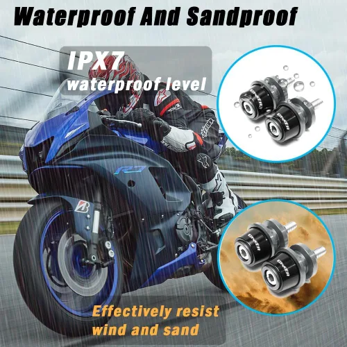 Vista 4 de Para GIXXER 250 SF 150 125 GIXXER 250SF 2018-2022 2023 Accesorios de motocicleta CNC Carretes basculantes Tornillos de soporte deslizante