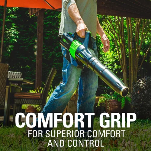 Vista 7 de Greenworks - Soplador de hojas axial inalámbrico sin escobillas de 80 V (145 m/hr, 580 CFM / 75+ herramientas compatibles), solo herramienta