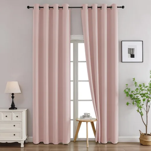 Vista 241 de Simplebrand Juego de 2 paneles de cenefa aguamarina para ventana de cocina de 14 pulgadas de largo, cortinas de oscurecimiento de habitación