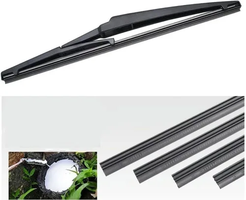 Vista 5 de TWSIT Rear Window Wiper Blade Arm Set Kit For Nissan For X-Trail T31 2007 2008 2009 2010 2011 2012 Windshield Tailgate Window