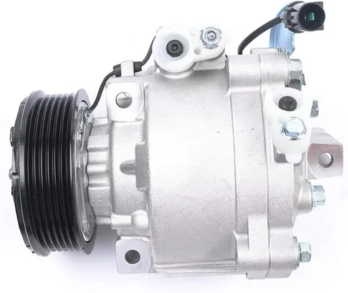 Vista 3 de Compresor de A/C y embrague de A/C para Mitsubishi Lancer 2.0L 2008-2011, para Mitsubishi Outlander 3.0L 2007-2009, aire acondicionado y embrague
