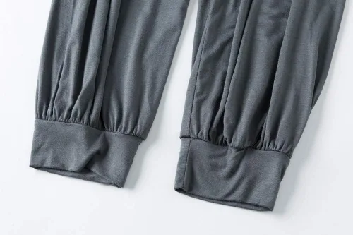 Vista 66 de Pantalones de algodón modal para mujer de AvaCostume, pantalones suaves para practicar yoga o deportes.