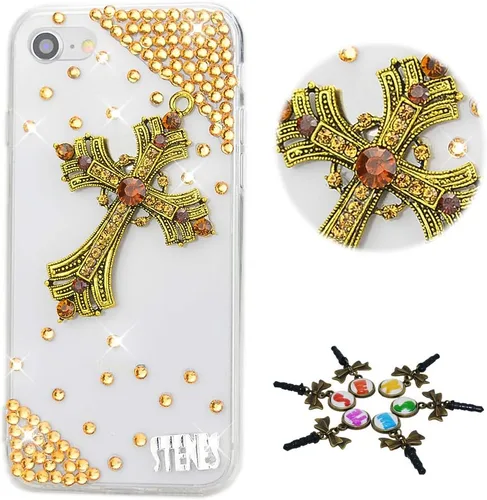 Vista 6 de Funda para iPod Touch 6, diseño de cristales brillantes, 100 + 3D, hecha a mano, para iPod Touch 5 y iPod Touch 6 - iPod6LUXURY180802-2