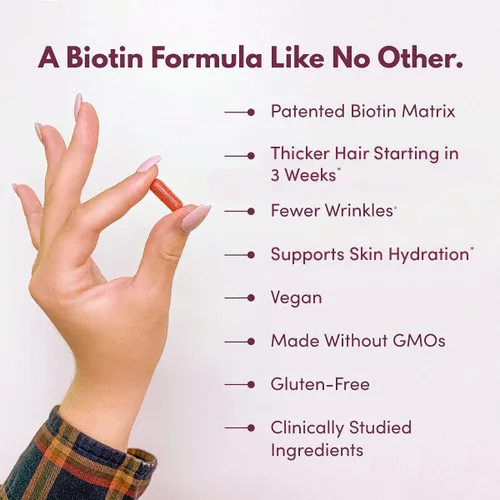 Vista 4 de Purity Products Paquete MyBiotin ProClinical + B-12 Energy Melt MyBiotin ProClinical (biotina, patentado MB40X, Astaxantina) - B12 Berry Melt