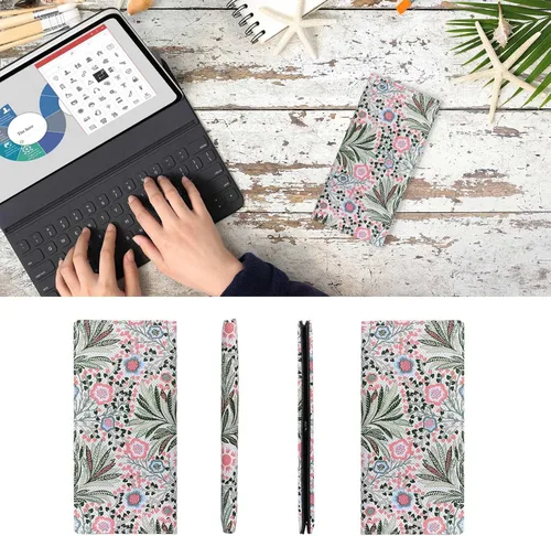 Vista 200 de HUA ANGEL Billetera ultra delgada para mujer, con bloqueo RFID, tarjetero de crédito, plegable, largo, hebilla magnética, billete para mujer, Owl