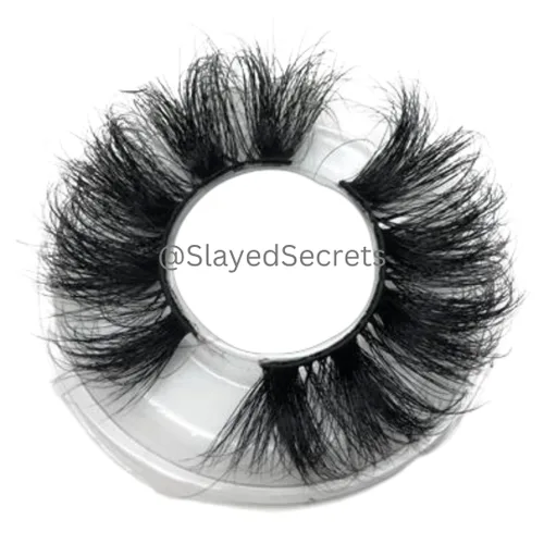 Vista 3 de Superior Slay Collection, dramáticas, esponjosas, pestañas de 0.984 in, pestañas de visón 5D, pestañas de ojos de boda, pestañas de regalo