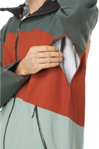 Vista 3 de Flylow Men's Malone Jacket Waterproof Breahthable Softshell Ski and Snowboard Coat