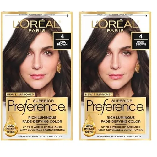 Vista 33 de L'Oreal Paris Superior Preference - Tinte permanente luminoso que desafía la decoloración para el cabello, tinte para el cabello hasta 9 semanas