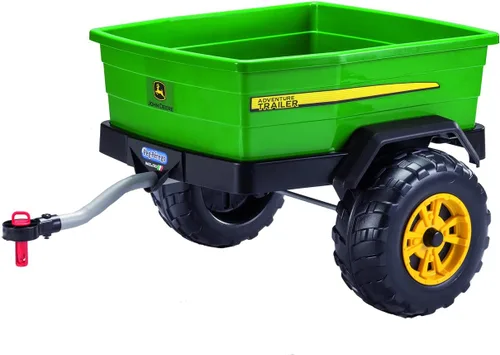 Vista 2 de Peg Perego John Deere - Remolque de aventura, verde