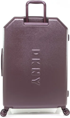Vista 3 de DKNY 28" vertical con 8 ruedas giratorias, Borgoña, 28" vertical con 8 ruedas giratorias