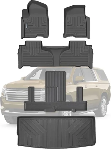 Vista 27 de Revestimientos de suelo para Acura ADX y Honda HR-V 2023-2026 TPE 2023-2026 TPE protección para todo tipo de clima, tapetes de primera y 2ª fila