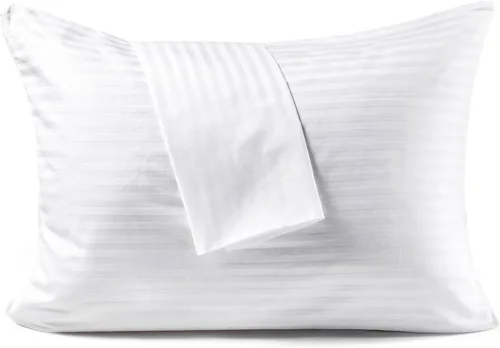 Vista 9 de 600TC - Protectores de almohada 100% algodón, tamaño estándar