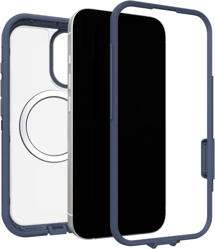 Vista 4 de OtterBox Funda Transparente para iPhone 17 Defender Series Pro XT - Azul Bebé Transparente - Funda para iPhone Resistente, Robusta y Duradera, Se
