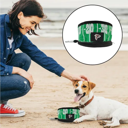 Vista 2 de Pets First NFL - Tazón plegable para mascotas