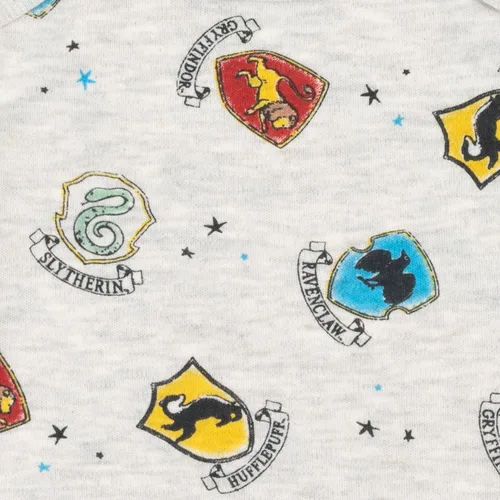 Vista 7 de Harry Potter Hogwarts - Paquete de 5 mamelucos de manga larga