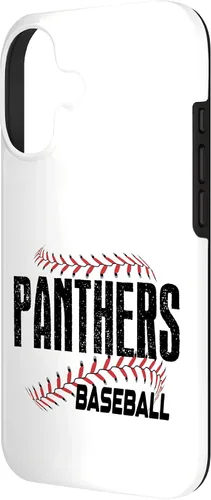 Vista 2 de Panthers Baseball Mom Sports Game Day School Spirit Panther Case for iPhone 17