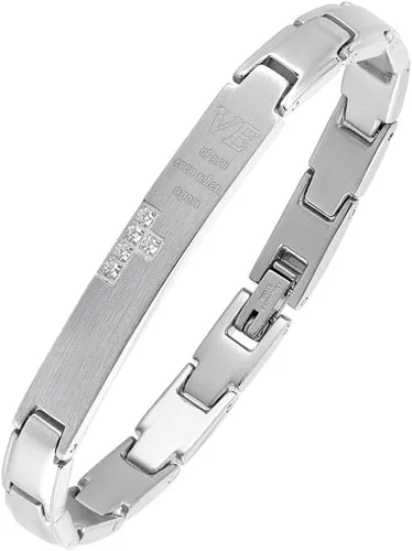 Vista 8 de Wolentty Pulseras de distancia para parejas, pulseras a juego, regalo para el día de San Valentín