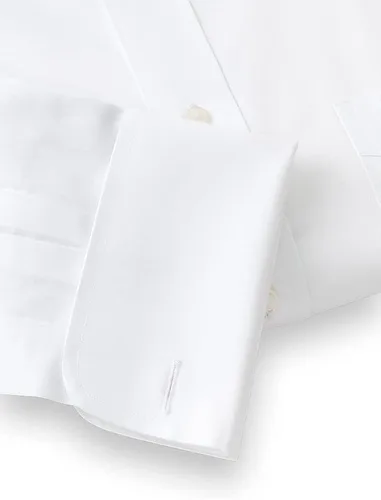Vista 5 de Paul Fredrick Camisa de vestir de algodón de 2 capas sin planchado para hombre