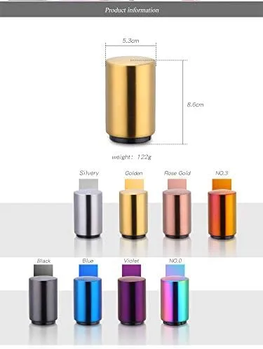 Vista 7 de Abrebotellas, abridor de botellas magnético con captador de tapa, picnic, camping, barbacoa, viaje (negro)