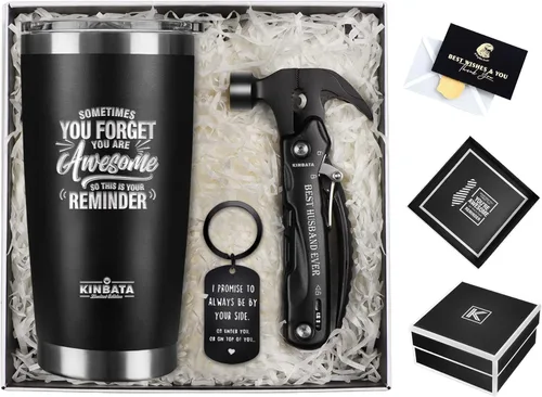 Vista 7 de Regalos de cumpleaños para papá, el mejor regalo de Navidad para papá, regalos para hombres de hija, hijo, esposa, regalo personalizado para él