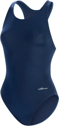 Vista 7 de Dolfin Traje de baño atlético de una pieza - Correas de espalda cruzada y abertura en la espalda para entrenamiento, deportes y fitness