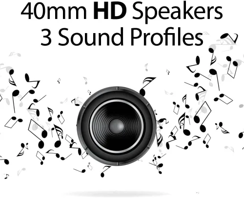 Vista 4 de Cardo Spirit HD - Auriculares de comunicación Bluetooth para motocicleta, color negro, paquete individual