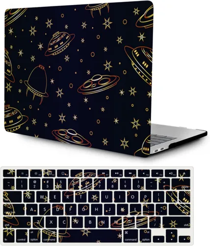 Vista 26 de Compatible con MacBook Pro de 13 pulgadas modelo A1278 versión 2012 2011 2010 2009 2008 versión antigua con CD-ROM, funda rígida para laptop
