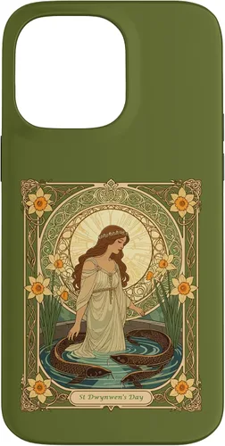 Vista 21 de Dwynwen's Well and Sacred Fish Case for iPhone 17