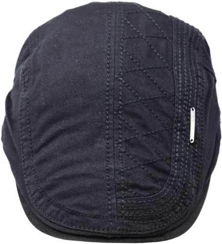 Vista 6 de Gorra de algodón lavado Newsboy Sombrero Ivy Classic Vintage Hat para hombre