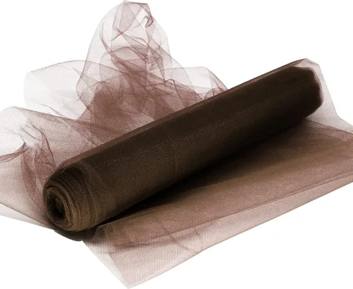 Vista 64 de Rollos de tela de tul, 54 pulgadas por 10 yardas (30 pies), cinta de tul para decoración de fiestas de boda, rollo de tela transparente en bobina