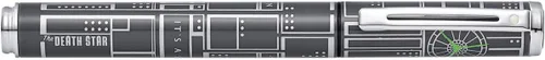 Vista 3 de Sheaffer Pop Star Wars Death Star Star - Pluma estilográfica con borde cromado y punta mediana