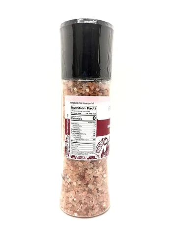 Vista 3 de AMPHORA SAL HIMALAYA ROSA KOSHER CON AMOLADORA - 13.57 OZ (385 GR)