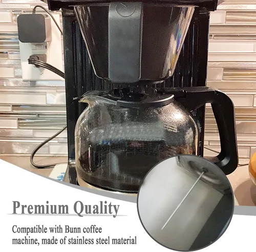 Vista 3 de 4 muelles de descalcificación 1188 para máquinas de café comerciales Bunn Reutilizable para cafetera Bunn, para descalcificar máquinas de café