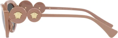 Vista 2 de Versace Woman Sunglasses Black Frame, Dark Grey Lenses, 54MM
