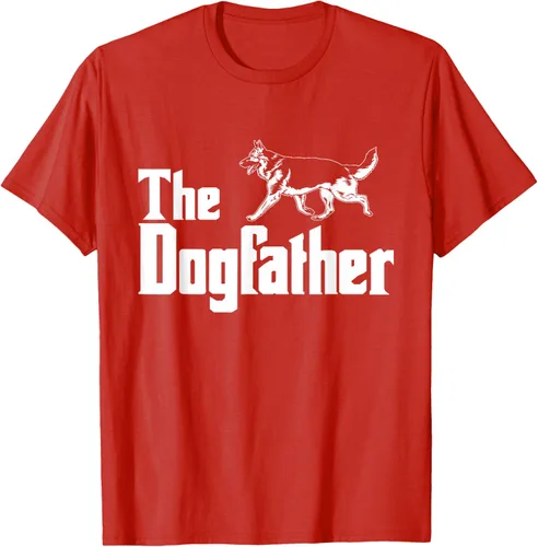 Vista 59 de The Dogfather Pastor Alemán - Camiseta de regalo divertida, Negro, S