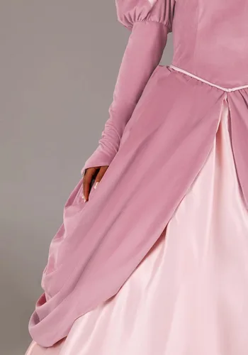 Vista 6 de Disfraz de Ariel para mujer, talla grande, color rosa