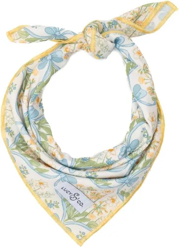 Vista 18 de Lucy & Co. Bandana con lazos de ballet, bandana duradera y cómoda para perro, lavable a máquina, accesorio de diseñador para cachorros, pequeños