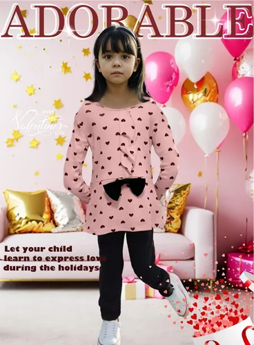 Vista 7 de Adorable ropa para bebé, 2 piezas para niña