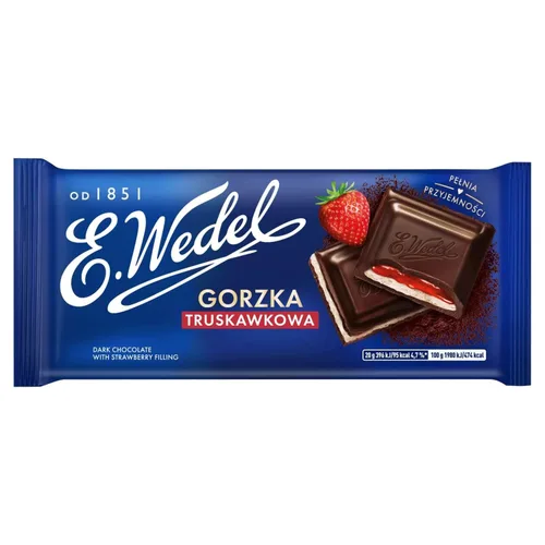 Vista 6 de E. Wedel Chocolate Negro 80% Cacao, 3.50 oz/ 3.5 onzas (Paquete de 5)