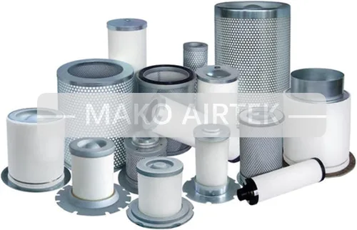 Vista 5 de Filtro de aire MAKO AIRTEK para compresor de aire Kaeser (6.3564.0)