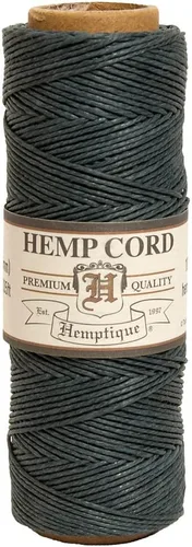 Vista 35 de Hemptique - Carrete de cordón de cáñamo 100 % - 62.5 m de hilo de cáñamo - Hecho con amor - Hilo de cordón de 20 ~ 1 mm para hacer joyas, macramé