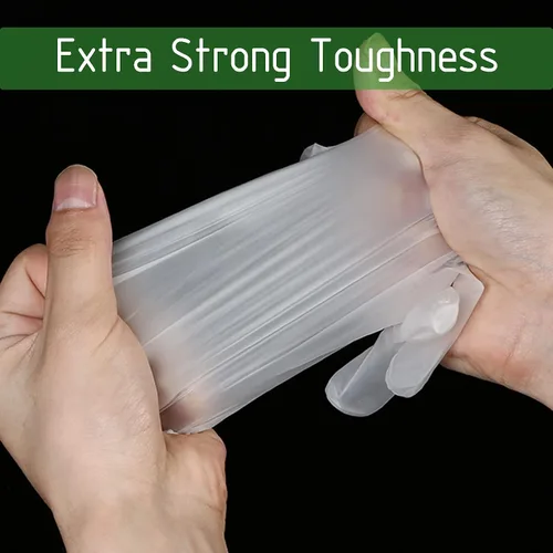 Vista 4 de Dr.GreenPanda Clear Vinyl Disposable Gloves Food Safe Latex Free Powder Free for Cooking Cleaning Food Service GPVF or MPVF